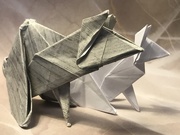 5th Apr 2019 - Rats: Origami