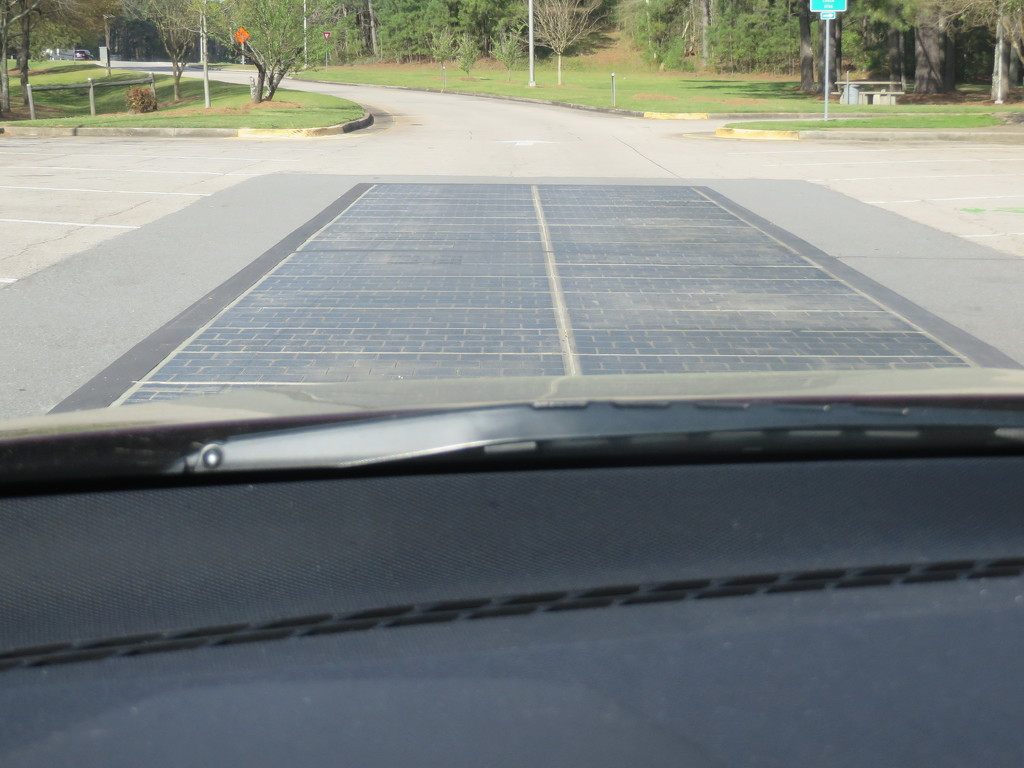 Driving on a Solar Roadway by margonaut