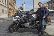 6th Apr 2019 - Domenico and his BMW