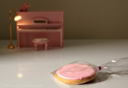 10th Apr 2019 - the pink cookie