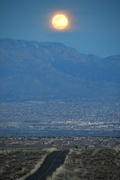 11th Apr 2019 - Moon Rise Over Albuquerque.
