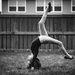 Backyard Gymnastics by tina_mac