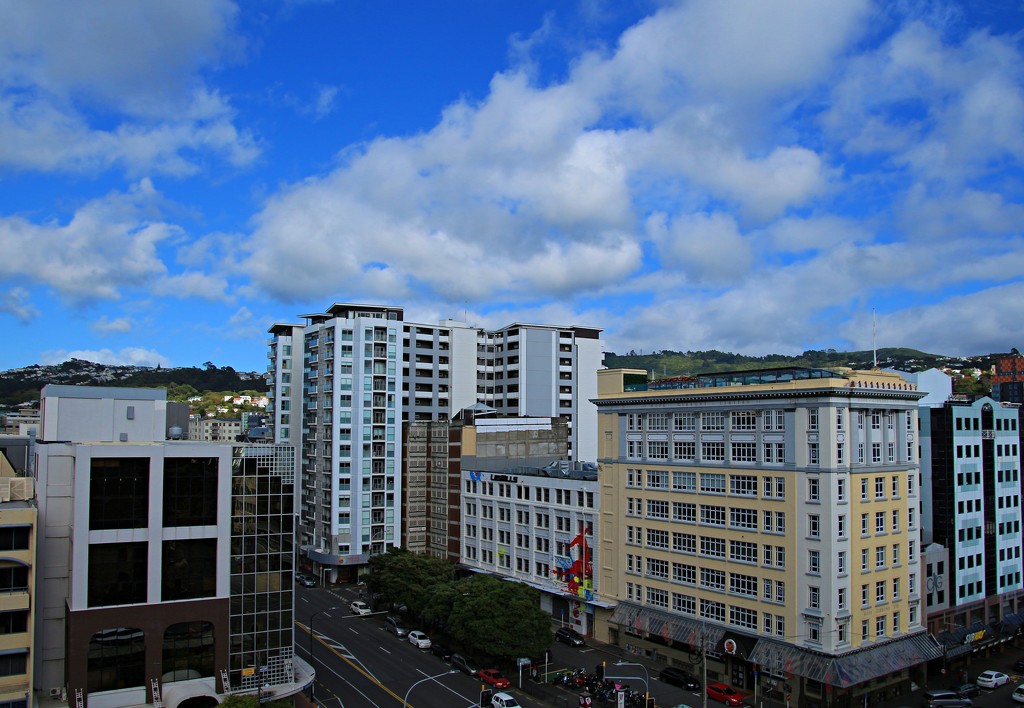 Clouds over Wellington by kiwinanna