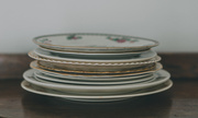 13th Apr 2019 - 30 Shot April - A stack of plates