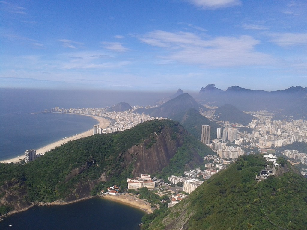 Another pretty coastline.....but this one is Rio.  by chimfa