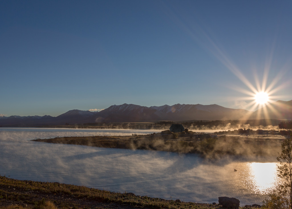 Sunrise in Lake Tekapo by creative_shots