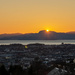 Sunrise over Trondheim by elisasaeter