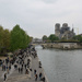 thousands of incredulous people came to see Notre Dame by parisouailleurs