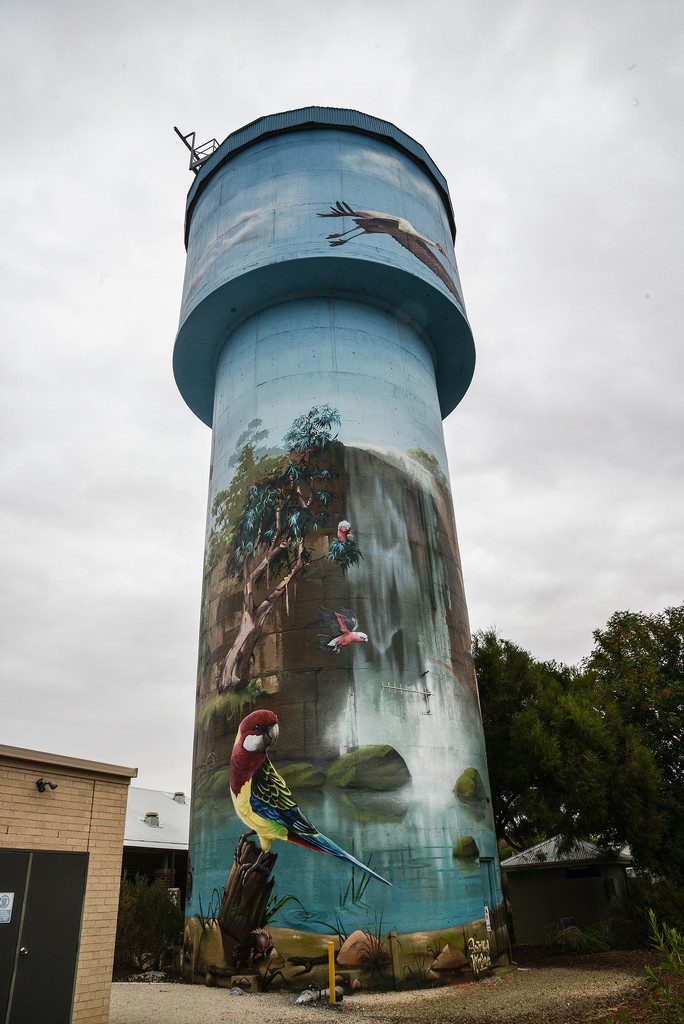 Lockhart water tower by jeneurell