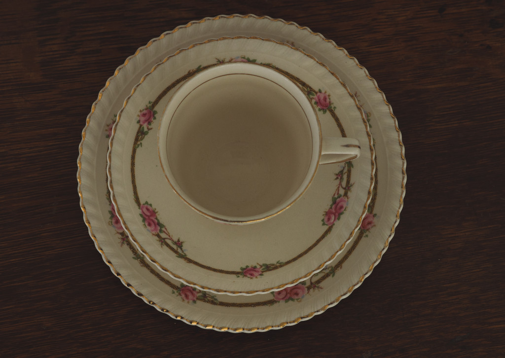 30 Shot April - Cup, Saucer and a Side Plate by brigette