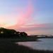 Sunset over Charleston Harbor from Wayerfront Park by congaree