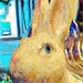 Mica glitter vintage bunny by louannwarren