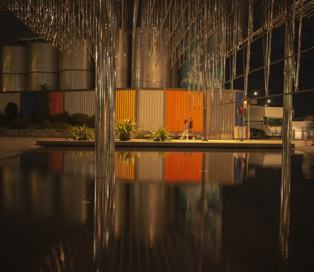 Silo Park Reflection by nickspicsnz