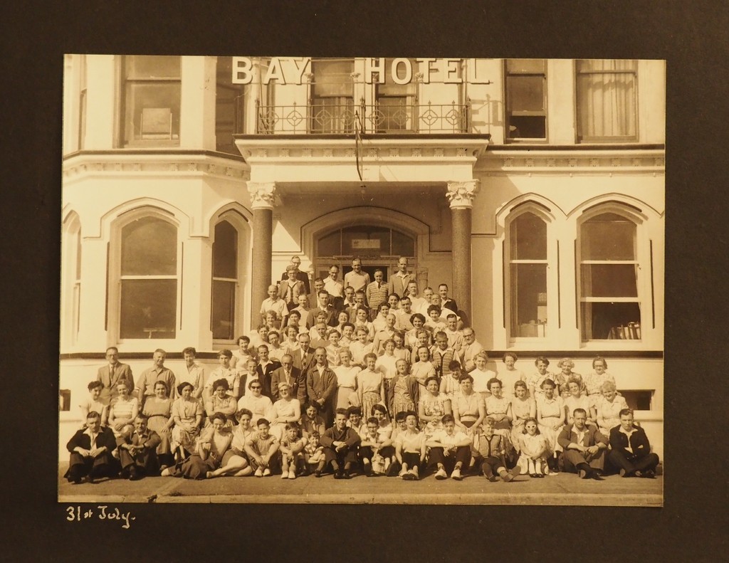 Treasure, 23.  Ramsey Bay Hotel Guests, early 1950's by s4sayer