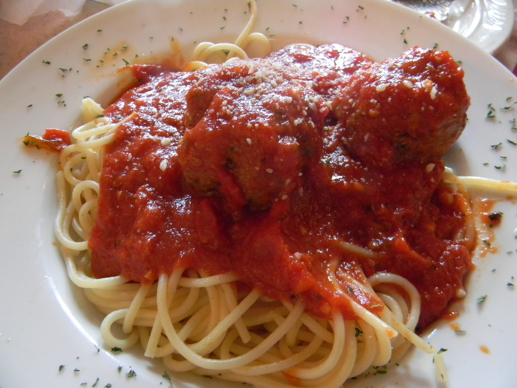 Spaghetti & Meatballs  by sfeldphotos