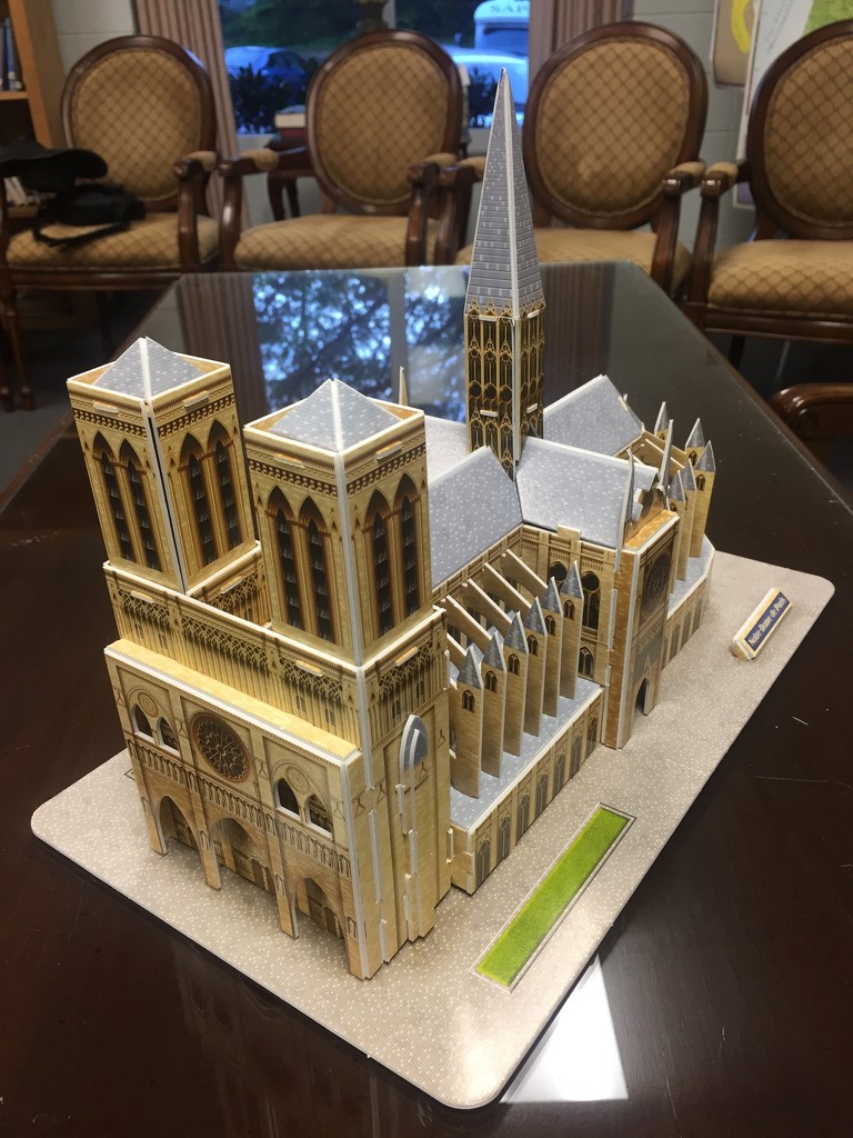 Notre Dame model by margonaut