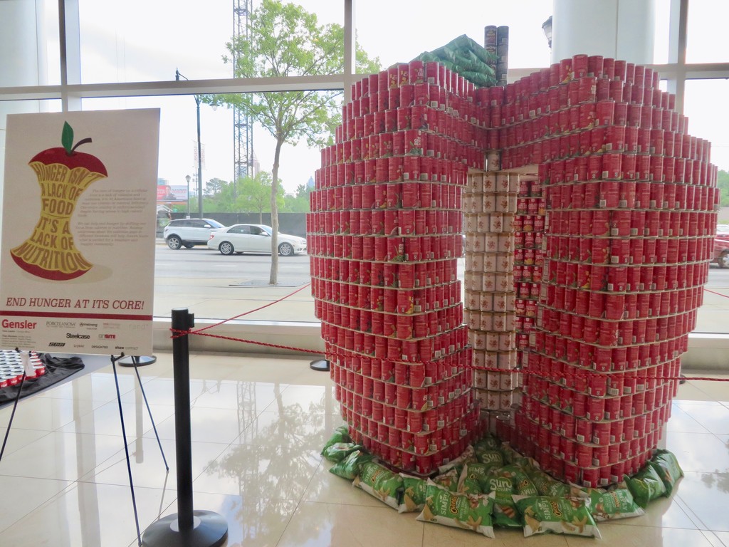CANstruction contest by margonaut