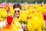 27th Apr 2019 - Me in the Tulips