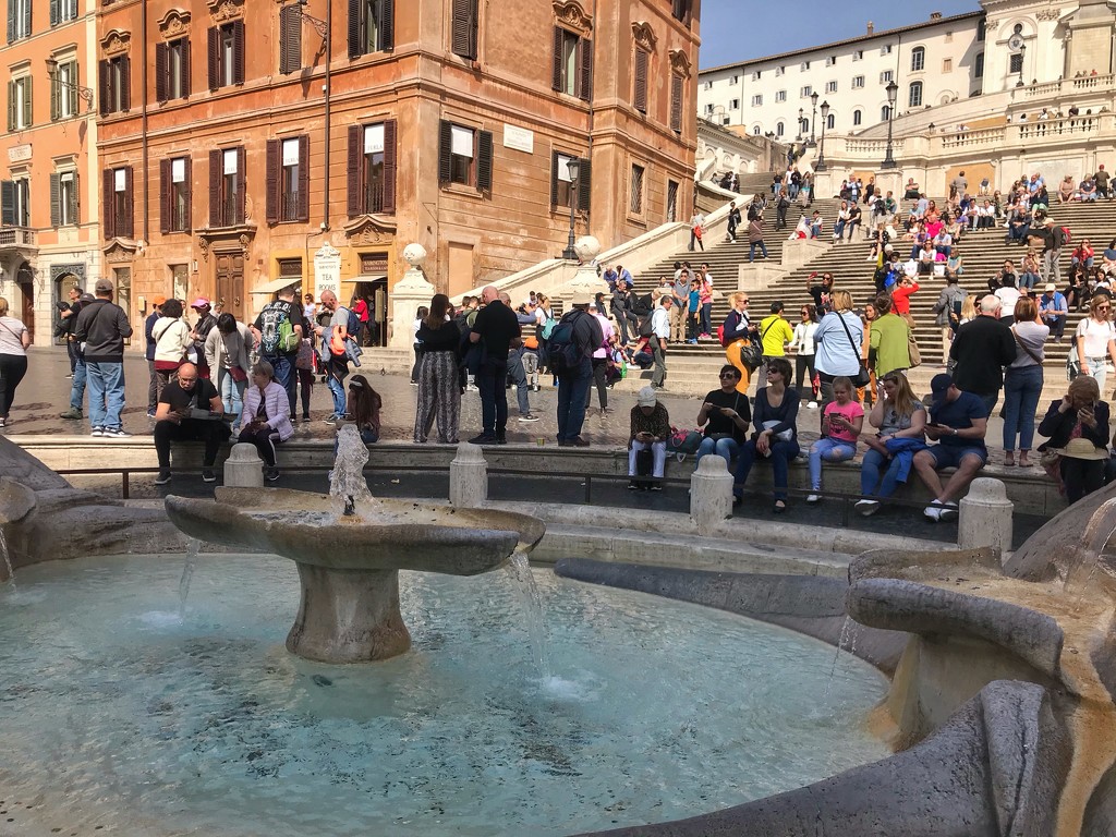 I turned around & these are the Spanish Steps!  by happypat