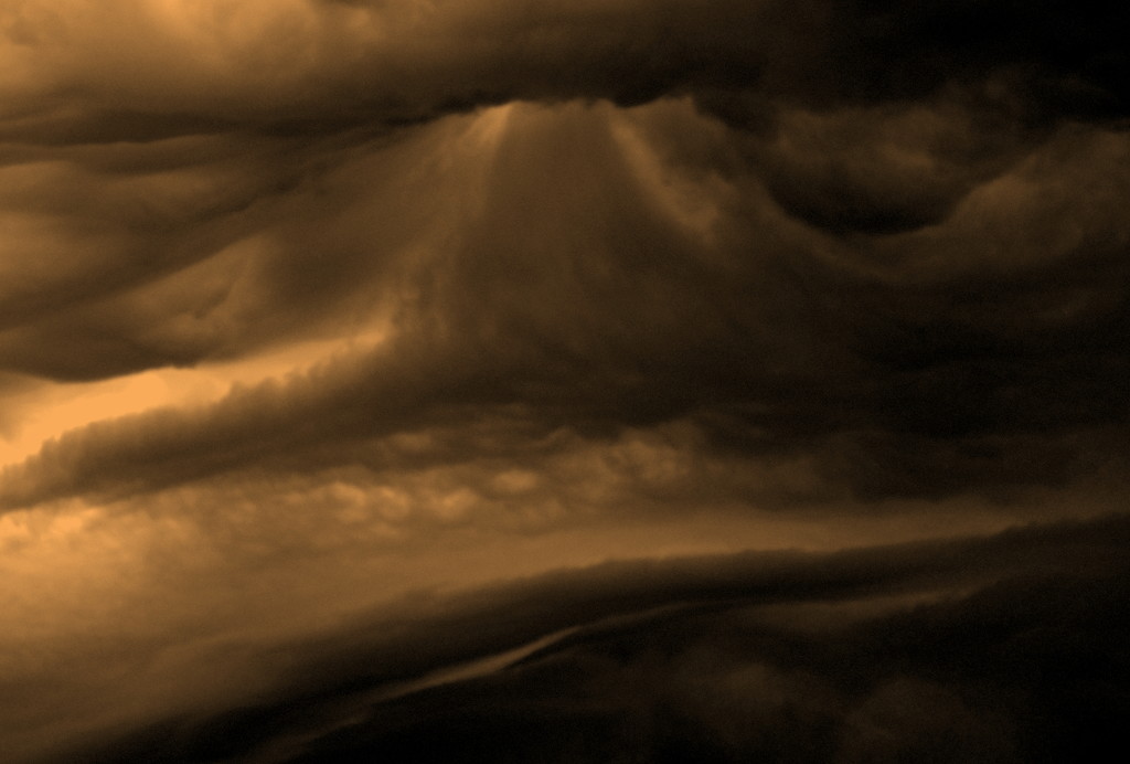 Grumpy Man Cloud Formation by kareenking