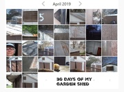 30th Apr 2019 - Garden Shed (All 30 Shots)