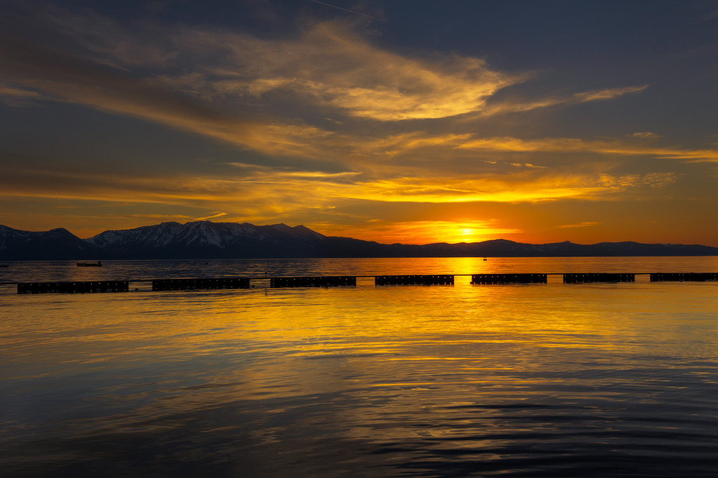Lake Tahoe Sunset, 2017 by swchappell