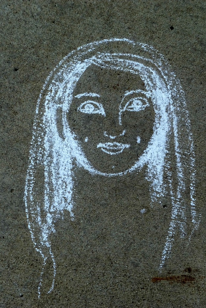 Chalk Girl by linnypinny