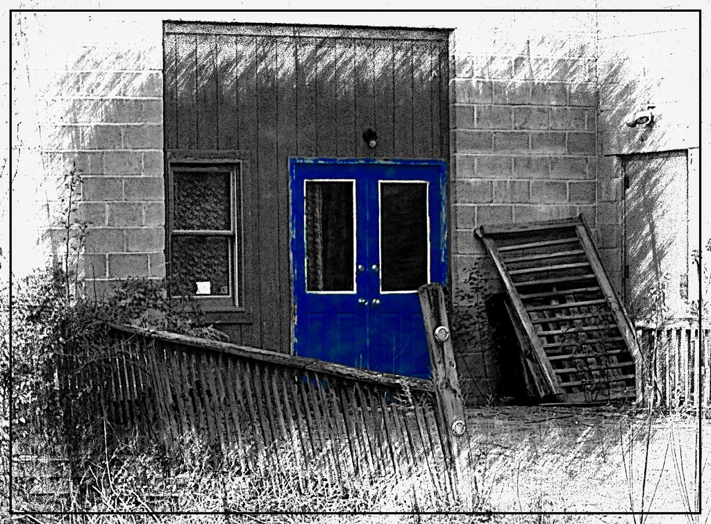 The Blue Door by olivetreeann