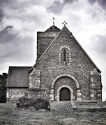 2nd May 2019 - St Martha-on-the-hill B&W