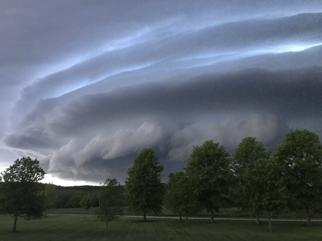 Storm Clouds in Kansas by genealogygenie