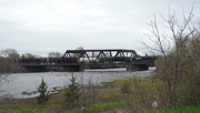 7th May 2019 - Railway Bridge with Train