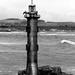 15th April Stonehaven Lighthouse 2 bw by valpetersen