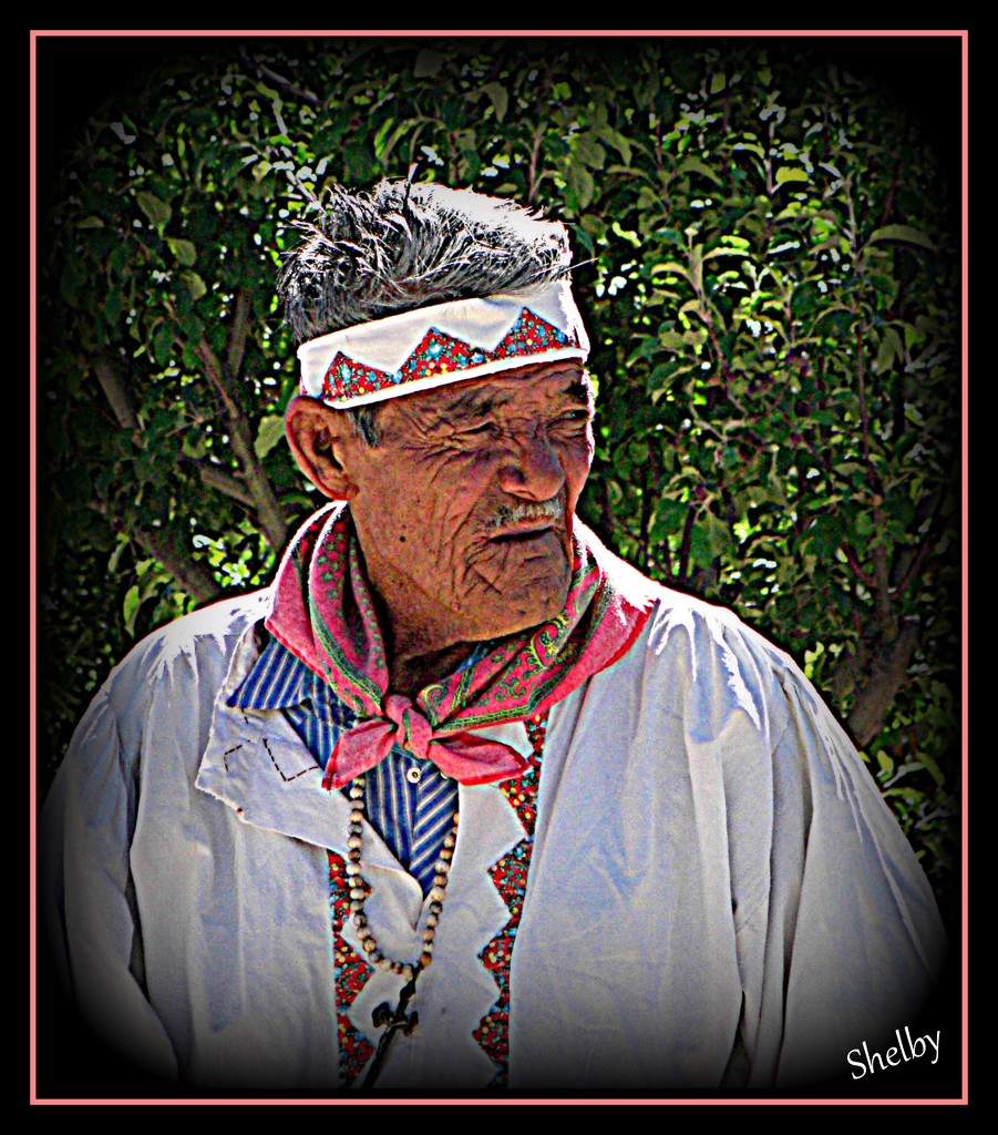 Native American Tribal Elder by vernabeth