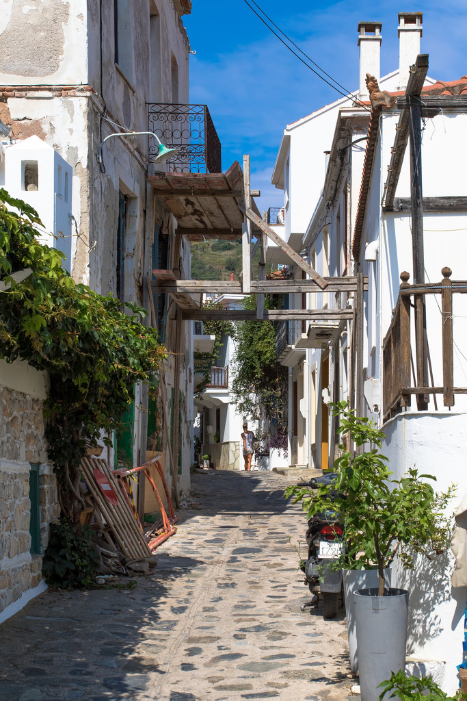 Old Skopelos Town by peadar