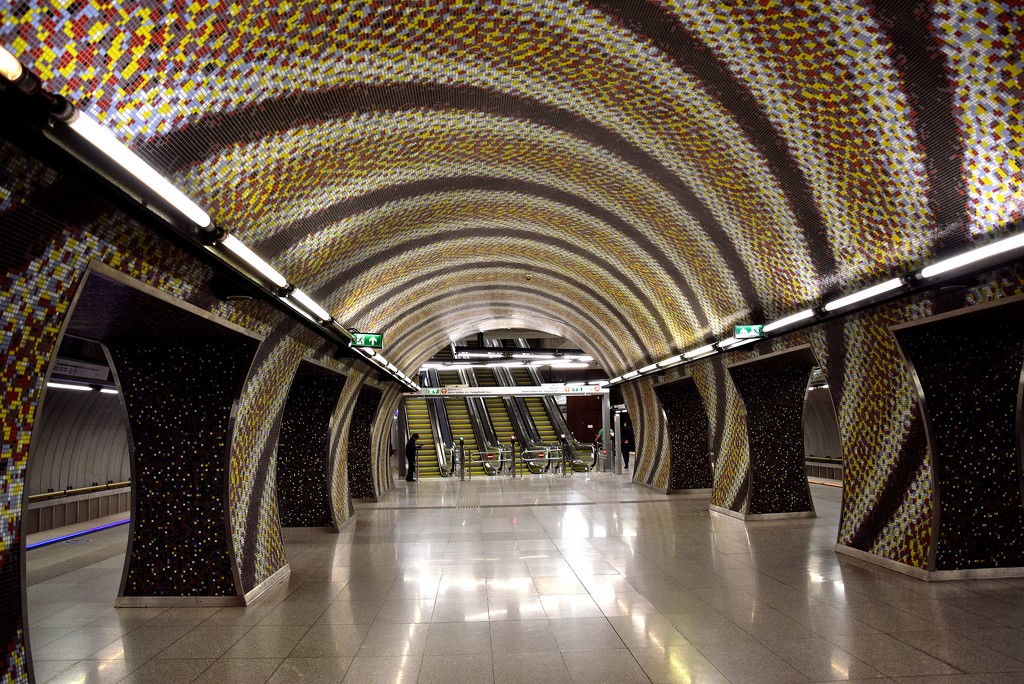 metro station by kork