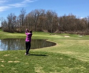 25th Apr 2019 - Second round of Golf of the Season
