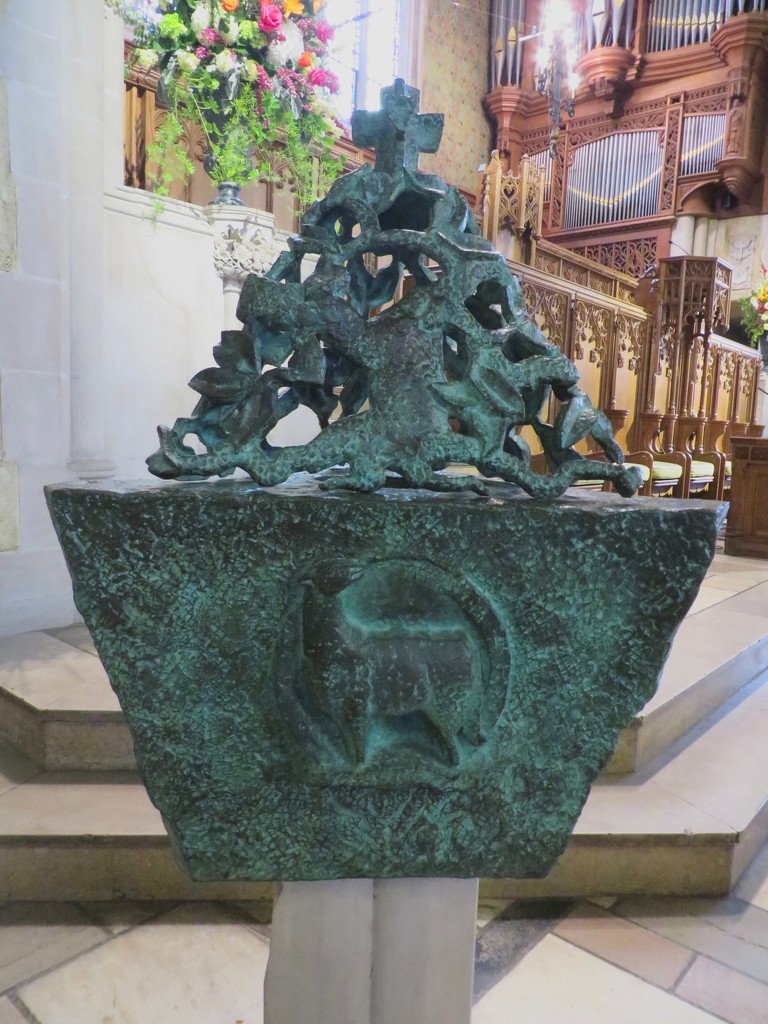 Baptismal font by margonaut