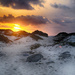 Aruban Sand Dune Sunrise by pdulis