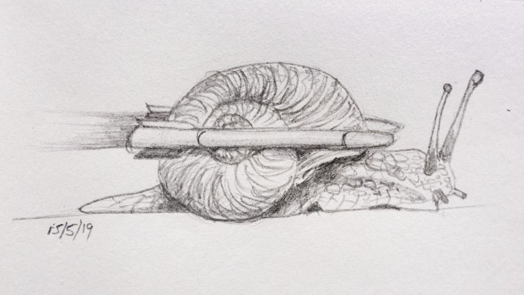 Jetpack Snail by harveyzone