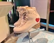18th May 2019 - Heart ice skating shoes. 