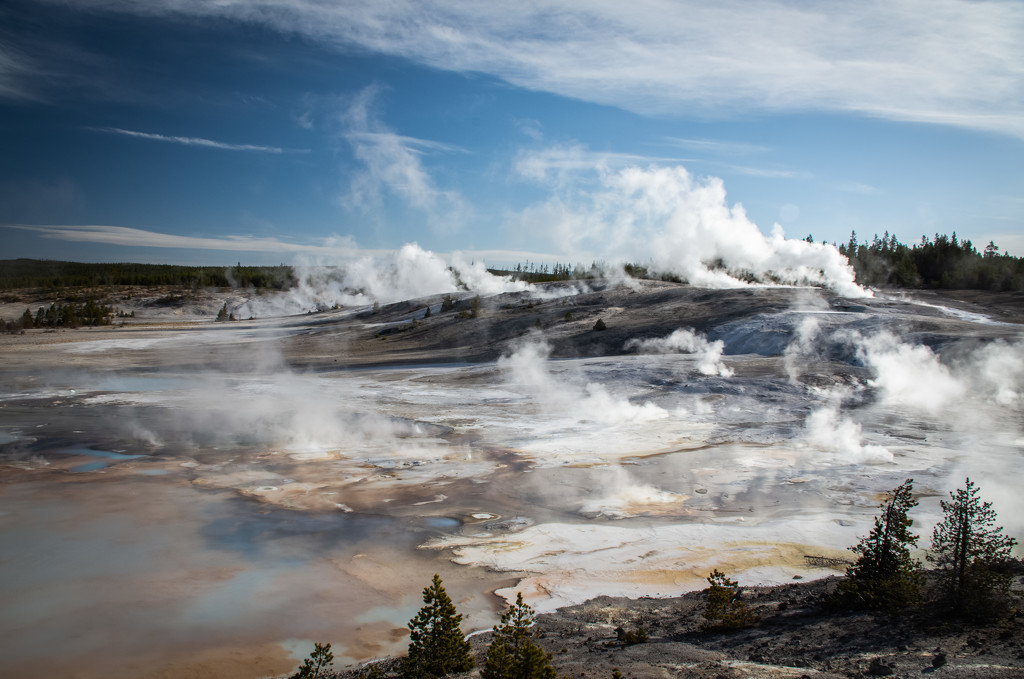 Yellowstone Geysers by 365karly1