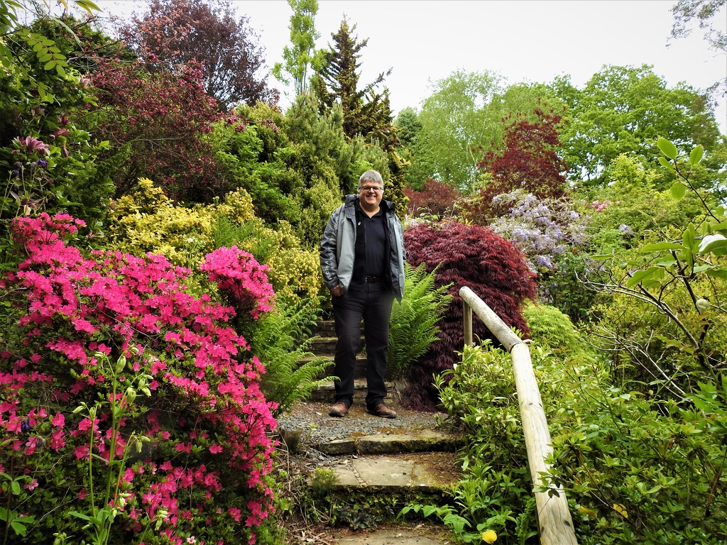 Chris at the Dingle Garden  by susiemc