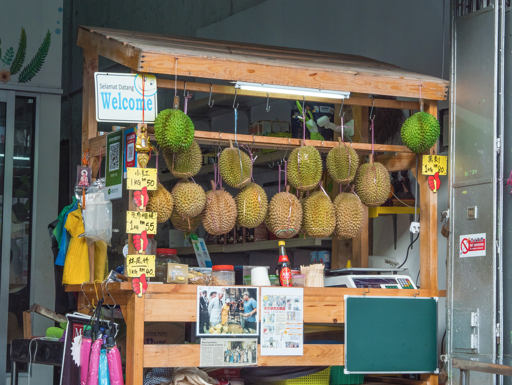 Famous Durian Shop by ianjb21