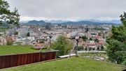14th May 2019 - cool view of the mountains from the castle