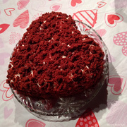 18th Feb 2019 - Heart-shaped cake