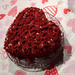 Heart-shaped cake by rhoing