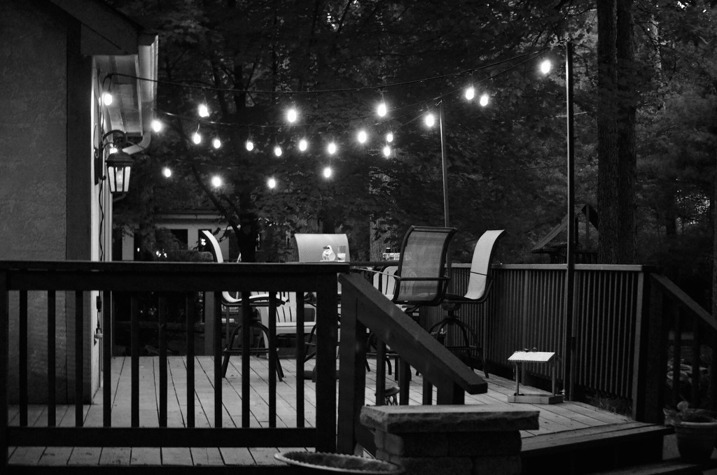 Friday night deck lights by kdrinkie