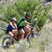 Tandem Mountain Bikers. by bigdad