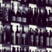 Blurry wine bottles by tinley23