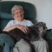 Elaine, age 98, and her dog Heidi by tunia